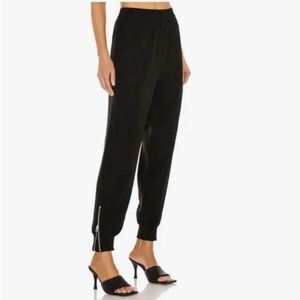 rag & bone Black Crepe Jogger Small NWT